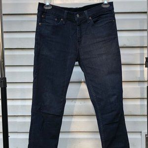 Levi's Men's 511 Slim Fit Dark Wash Denim Jeans